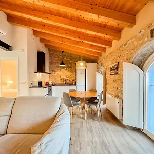 Ganganell Atic Con Terraza En Apartamento Besalú